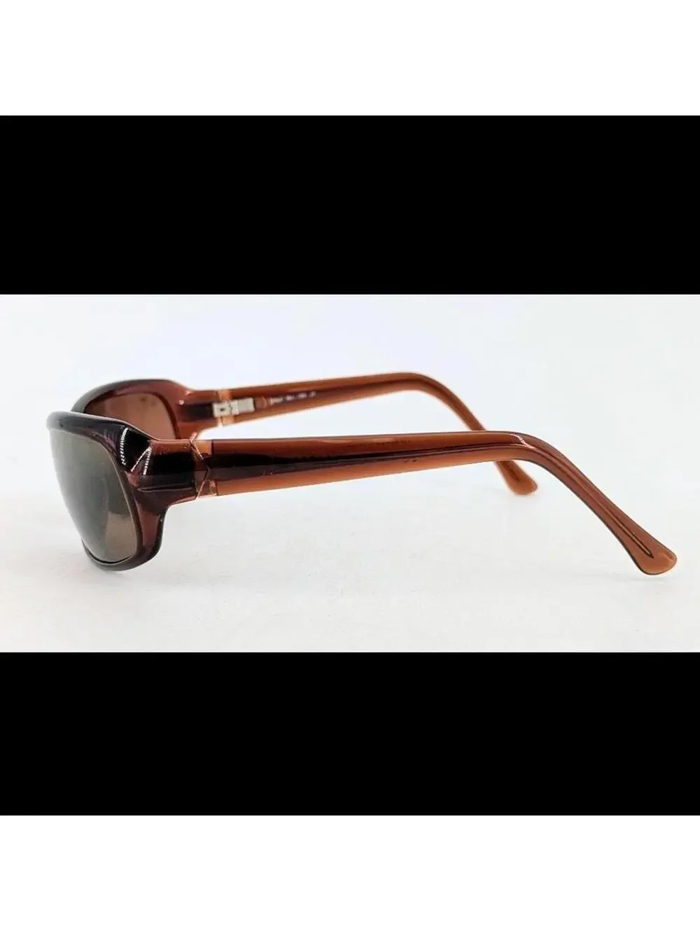 EUC Maui Jim Lagoon MJ 189-26 Brown Frame w/HCL Bronze Polarized Lens